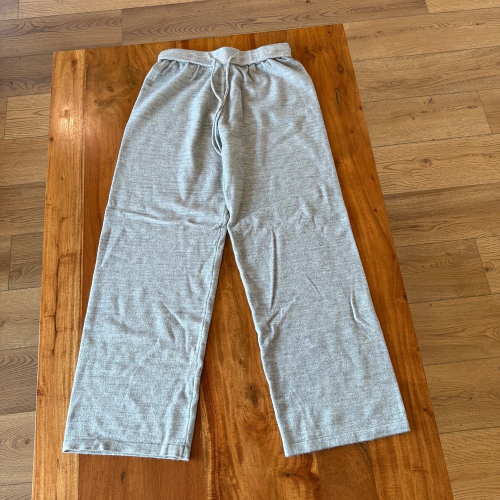Women's Gray Sweater Joggers Size L
